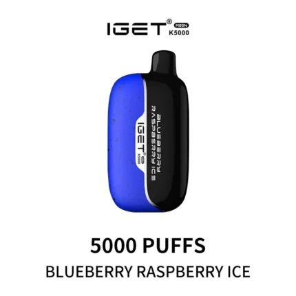 IGET | Iget Moon 5000 Puffs Blueberry-Raspberry-Ice
